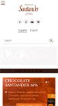 Mobile Screenshot of chocolatesantander.com